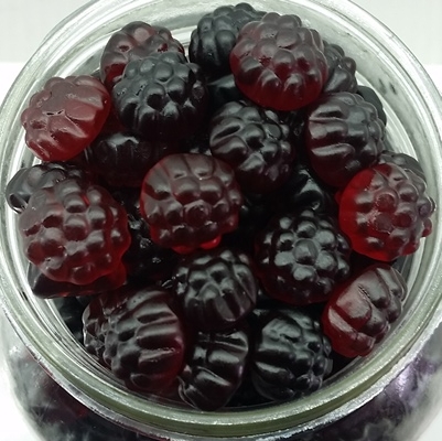 framboises en jujubes biologiques et vegan