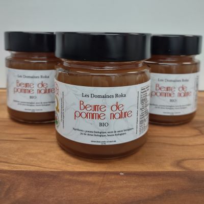 Beurre de pomme - Les Domaines Roka