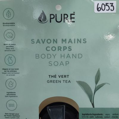 PURE - Savon Mains & Corps - Thé Vert - Vrac