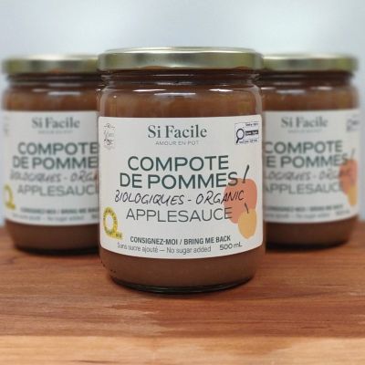 Si Facile - Compote de Pommes bio