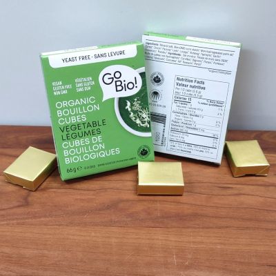 GoBio! - Cube de bouillon bio - Légumes