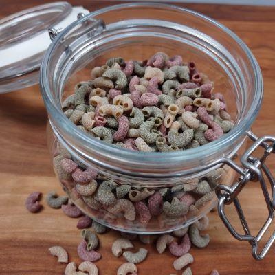 Macaronis aux légumes bio
