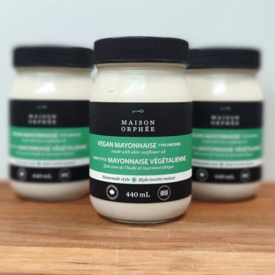 Mayonnaise Végétalienne - Maison Orphée