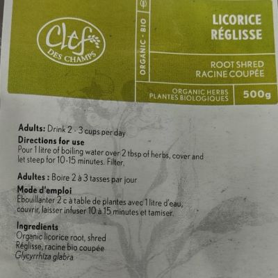 Réglisse bio