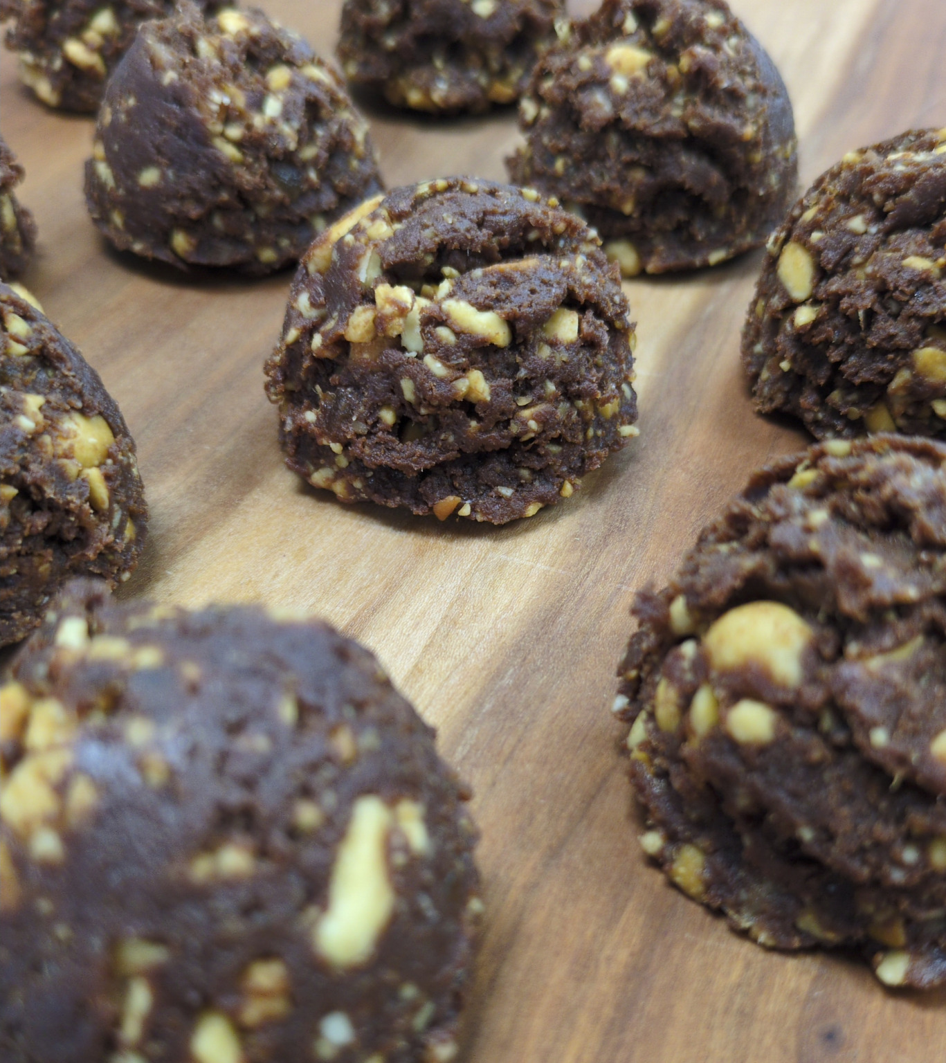 Boule choco arachide