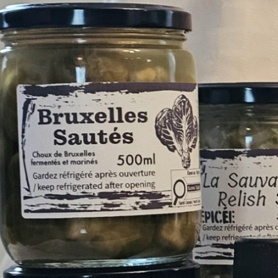 Choux de bruxelle sautés