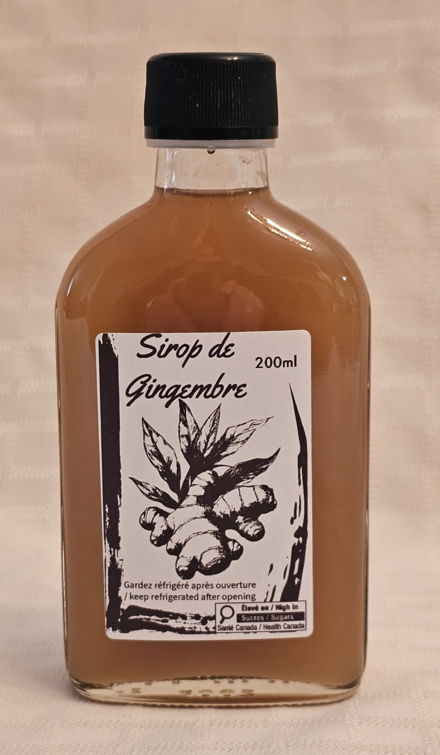 Sirop de Gingembre 200ml