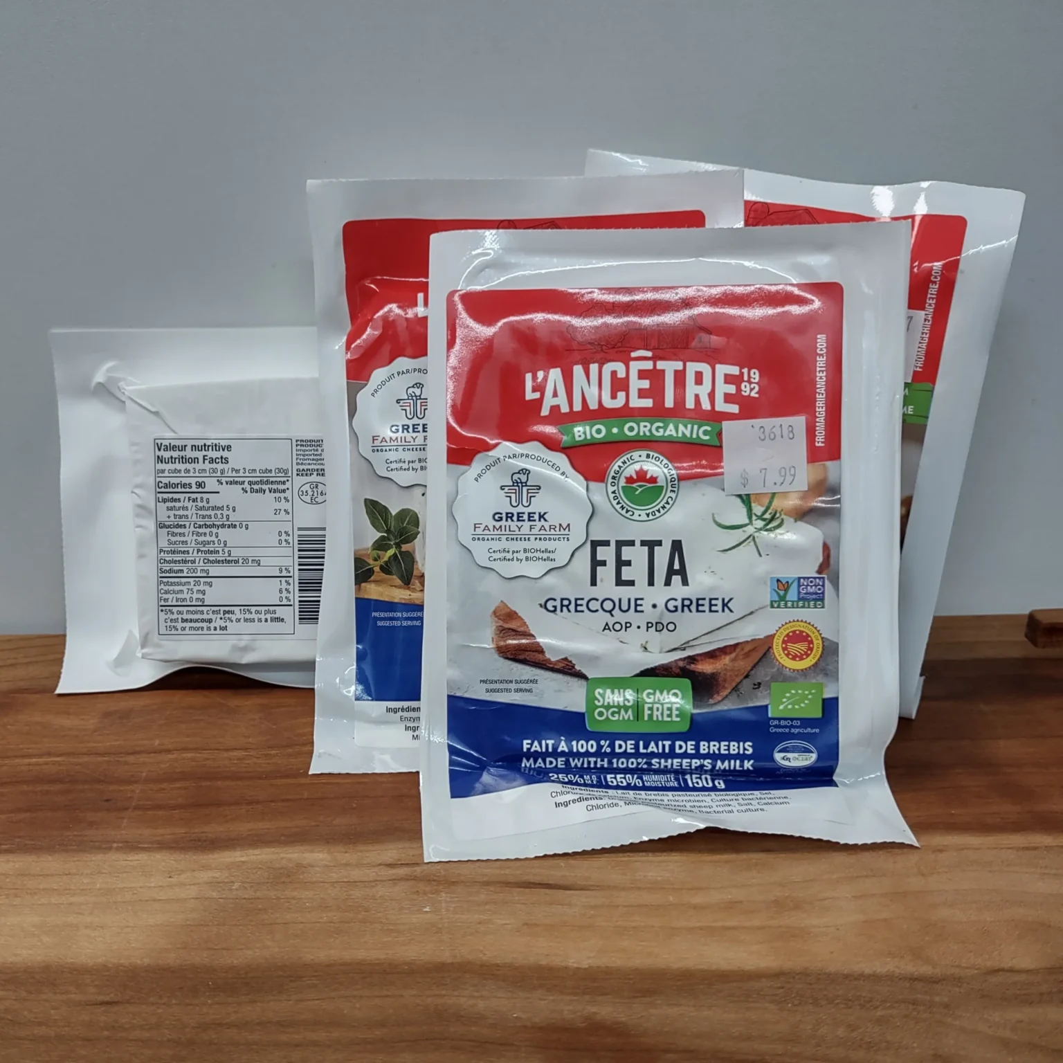 Feta grec de brebis nature 150g