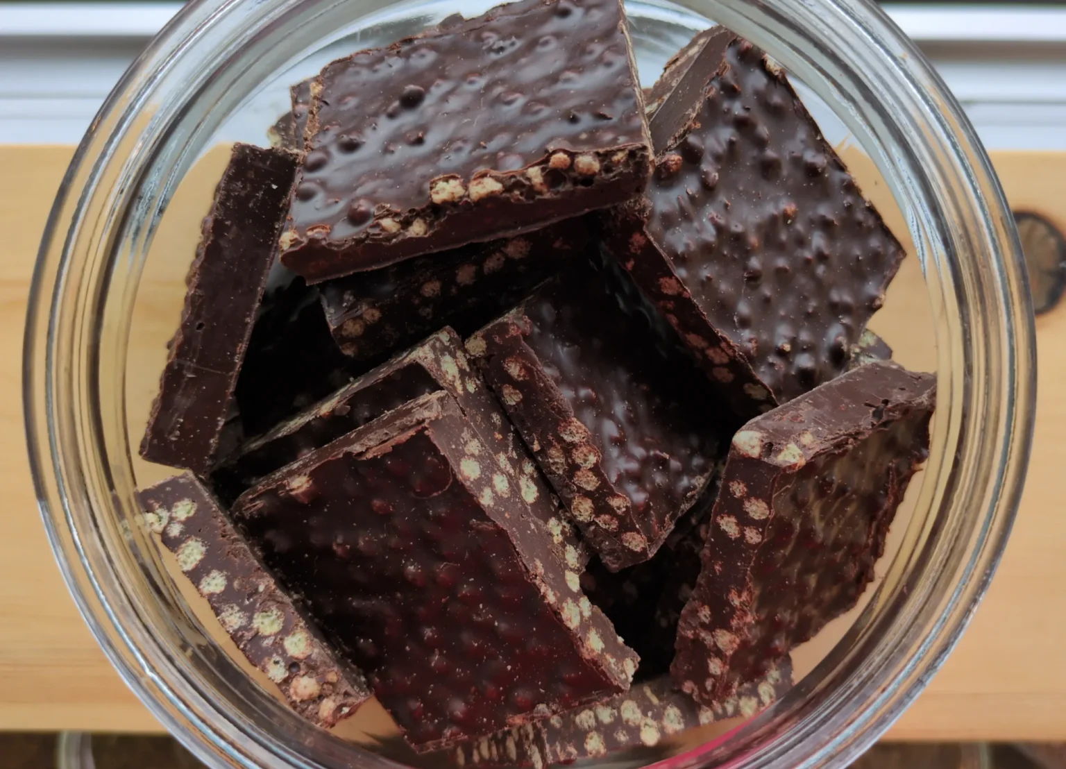 Carré Chocolat Noir - Quinoa & Café en pot