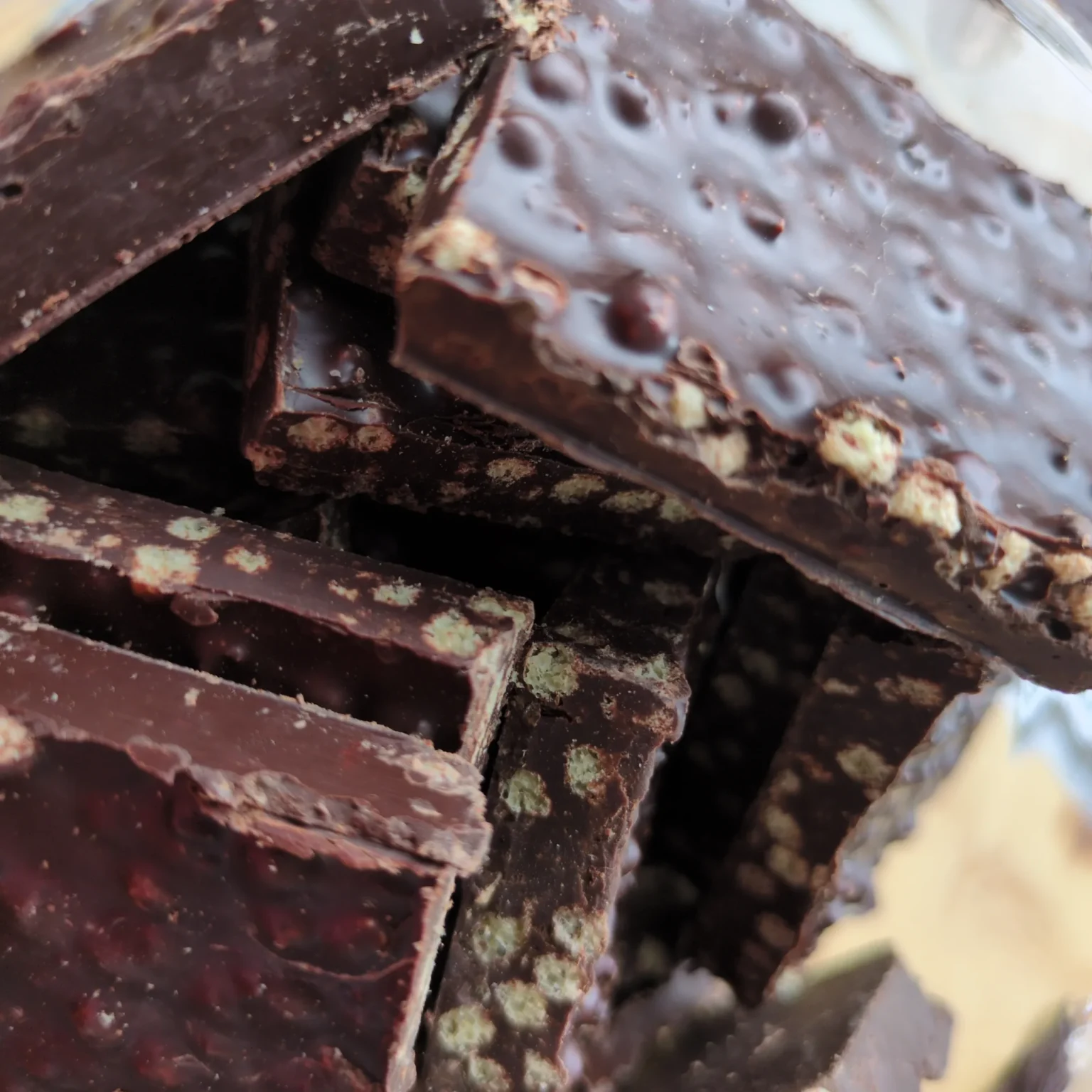 Carré Chocolat Noir - Quinoa & Café