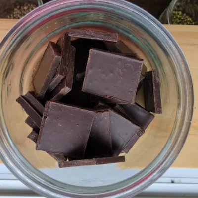 Carré Chocolat noir -  Chocolat du Pérou 65% en Vrac